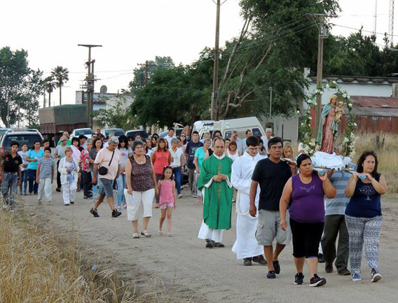 Se celebraron las fiestas patronales y el 40º aniversario de la Capilla de Ramos Otero