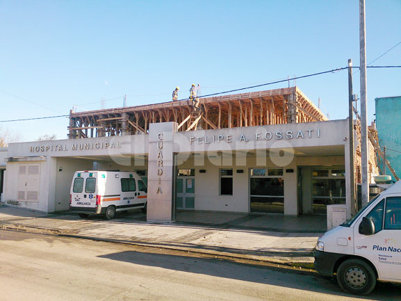 Hospital "Fossati": avanza la ampliación Comenzó la construcción de las nuevas salas de terapia intensiva y quirófanos