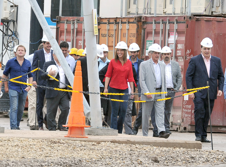 Vidal inauguró dos nuevas turbinas en la central eléctrica marplatense lo que redundará en beneficio para la zona