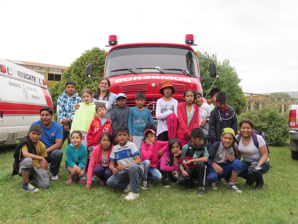 Alumnos de una escuela salteña llegaron a  Balcarce para  "descubrir" un mundo nuevo