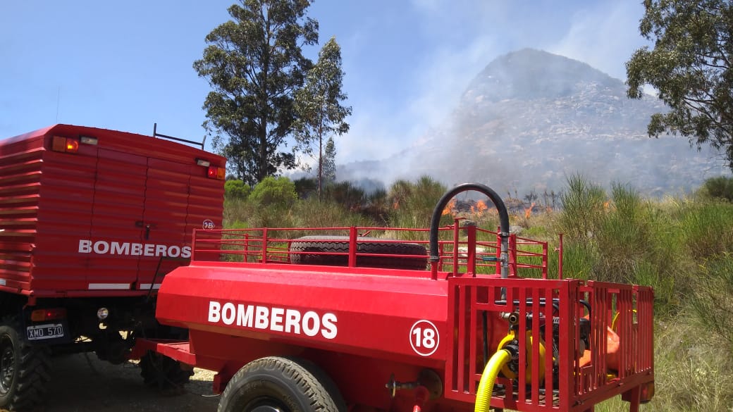 Incendio en Sierra "La Barrosa"