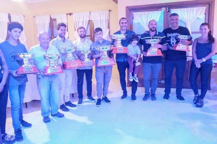 Se premiaron a los campeones  del Karting Regional 2019