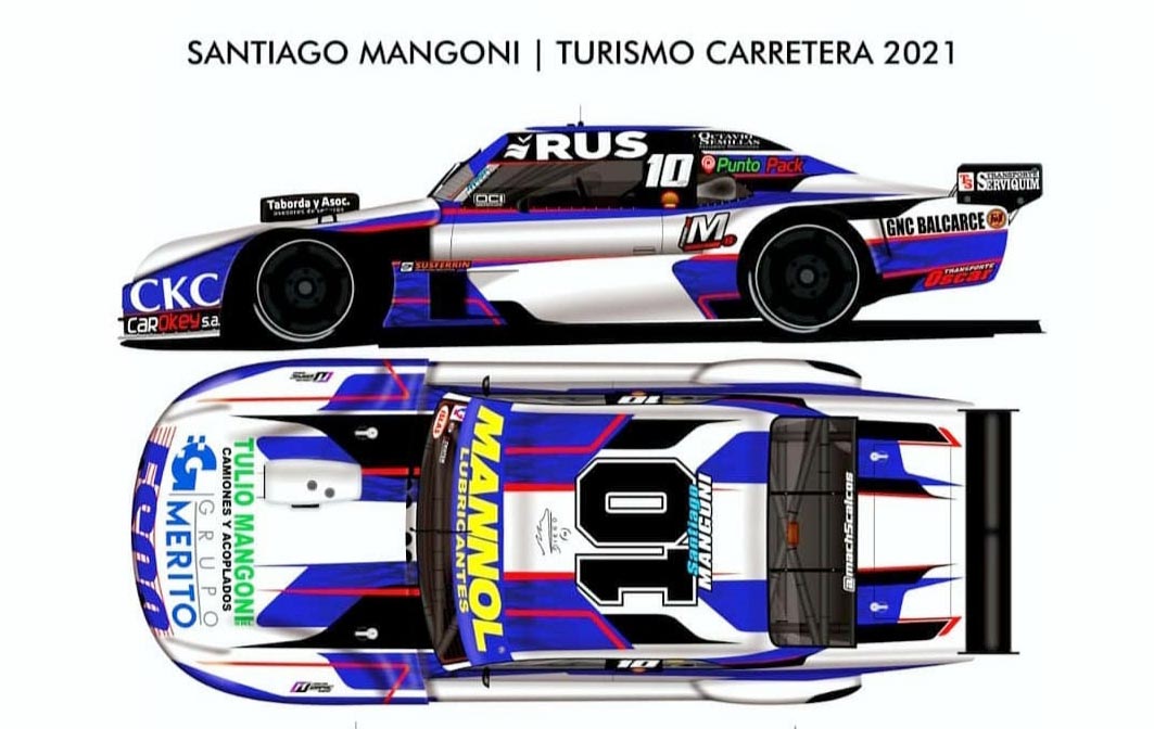 Mangoni y Ciantini presentaron los diseños de sus autos