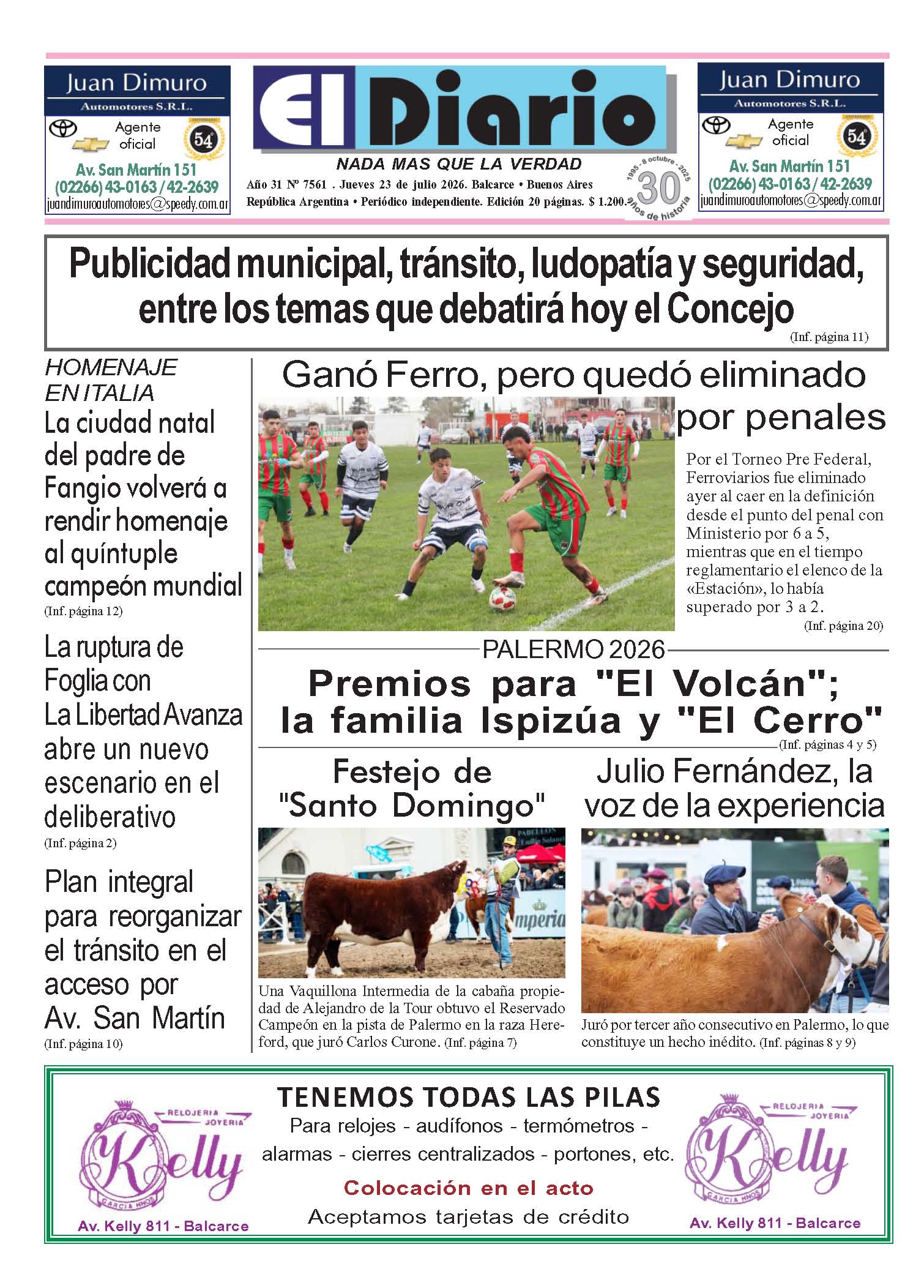 Tapa del día