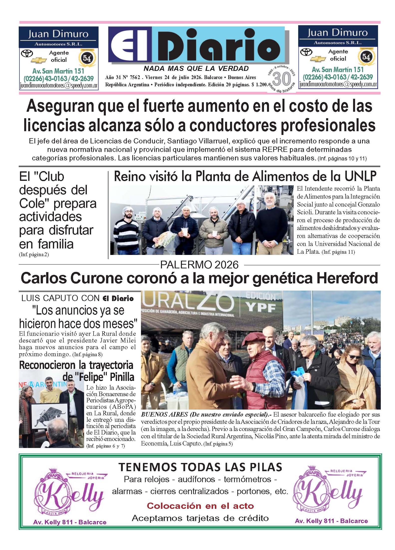 Tapa del día
